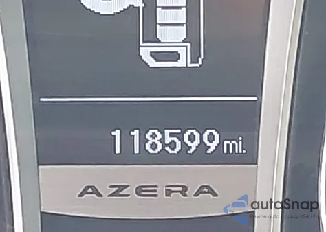 2013 Hyundai Azera from USA, damaged, VIN KMHFH4JGXDA203303